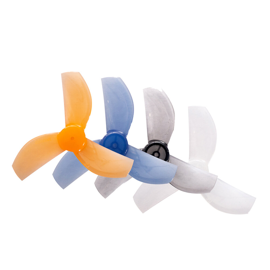 4 par Gemfan 35MM slitstark 3-bladig tri-bladig FPV mikropropeller 1 mm centerhål PC för Tiny Whoop RC Drone FPV Racing