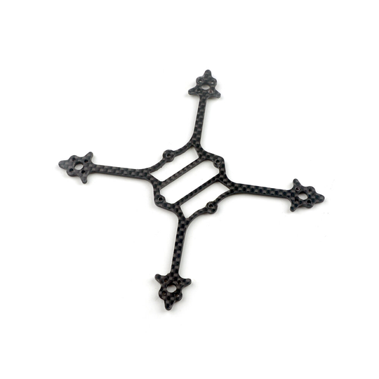 Happymodel Crux3 reservdel 115mm hjulbas kolfiber bottenplatta för RC FPV Racing Drone