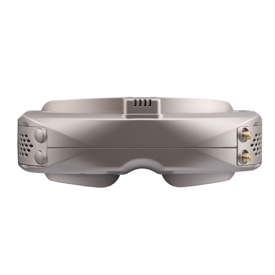 SKYZONE SKY04X V2 OLED 5.8GHz 48CH Steadyview -mottagare 1280X960 Display FPV -glasögon Stöd DVR Med Head Tracker Fläkt