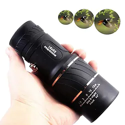 16 X 52 mm Monocular Lenses Mini Portable Lightweight 66/8000 m Multi-coated BAK4 Camping / Hiking Hunting Fishing Sports Outdoor Plastic / Bird watching Lightinthebox