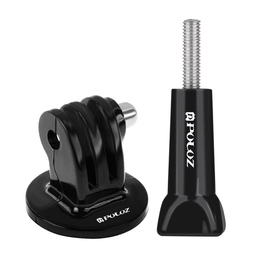 PULUZ PU217 Adapter för stativmontering med lång skruv för GoPro Xiaoyi SJCAM Action-kameror