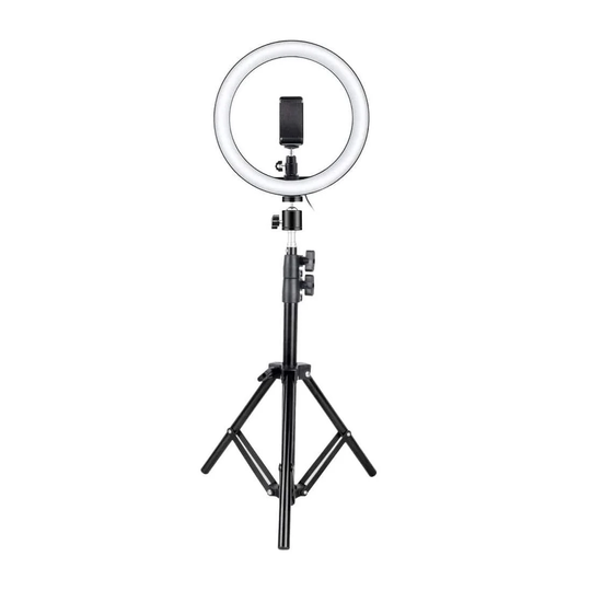 Selfie-valo / Rengasvalo (26 cm) ja jalusta