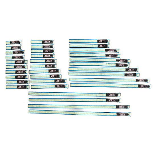 2st RJXHOBBY 16X150 / 180/200/210/220/225/230/250/300/350/400/500/600/700/800/900 / 1000mm Zinklegering Sömlös spänne Ba