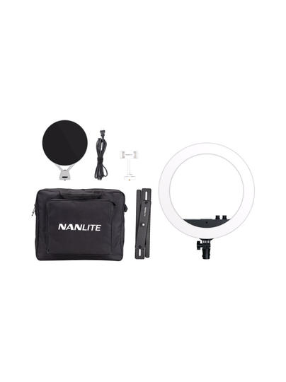 Nanlite halo16 bi-color led ring light rengasvalo