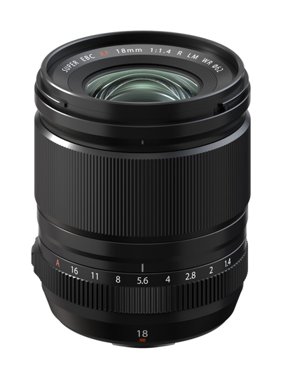 Fujifilm xf 18mm f1.4 r lm wr -objektiivi