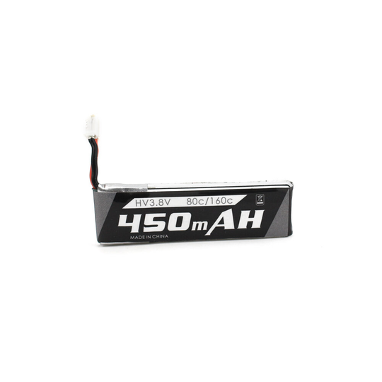 Emax Tinyhawk inomhus reservdel 1S 3.8V 80C/160C HV 450mah Lipo batteri PH2.0 Plug Connector för FPV Racing Drone