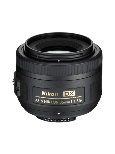 Nikon af-s nikkor 35mm f/1.8 g dx objektiivi