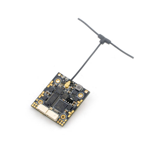 Happymodel ELRS X1 AIO 2-4S F4 Flygkontrollant Inbyggd 12A 4in1 ESC SPI ExpressLRS 2,4GHz mottagare för Crux35 HDZERO Ta