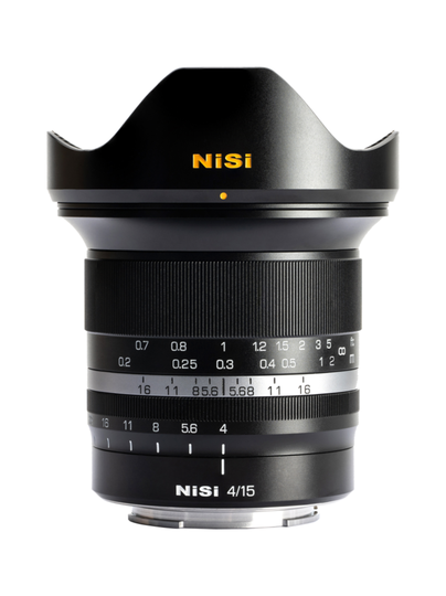 Nisi 15mm f4 sunstar (canon rf) -objektiivi