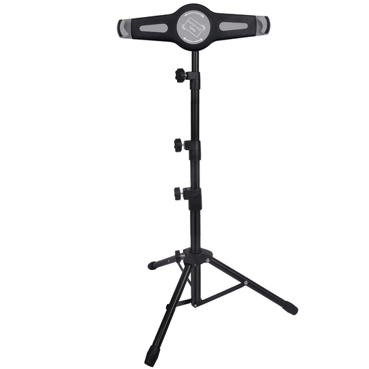 Justerbar 360 roterande stativgolv flexibel 9-14,5 tums konsol Stand Holder för surfplatta