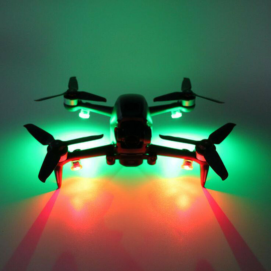 Sunnylife LED Flash Strobeljuslampa Höjdpunkter Nattflygindikator för DJI Mini 3 PRO / Mini 2 / Mavic Air 2 / FIMI X8SE