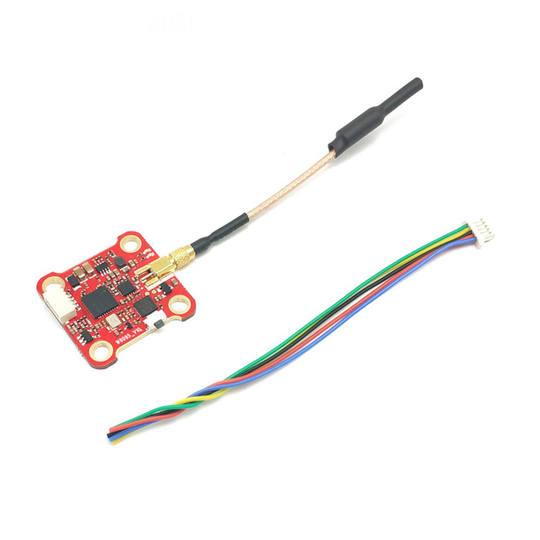 EWRF VTX 5,8Ghz 40CH 25mW/200mW/650mW Justerbar FPV-sändare 20X20mm Stöd Smartaudio Betaflight Cleanflight OSD för FPV R