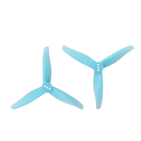2 par GEMFAN 3016 3 tums 3-blads PC-propeller 1,5 mm / 2 mm hål för orkan tandpetare RC Drone FPV Racing