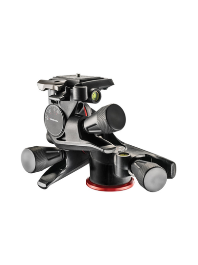 Manfrotto x-pro geared 3-way tripod head -tarkkuuskinopää