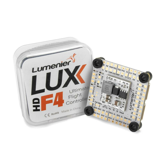 30,5*30,5 mm Lumenier LUX F4 HD Ultimate 3-12S Flight Controller för FPV Racing RC Drone