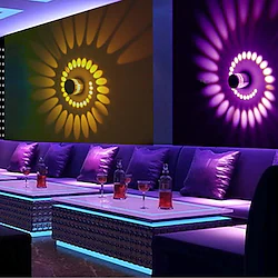 Dimmable Color Gradient Modern Nordic Style LED Wall Lights Aluminium Alloy Wall Light 90-264V 3 W Lightinthebox