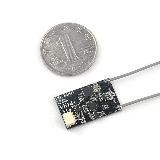 iRangeX Fli14 + Mini Flysky mottagare med RSSI OSD dubbelantenn 500m Avstånd för FS-i6 FS-i6S