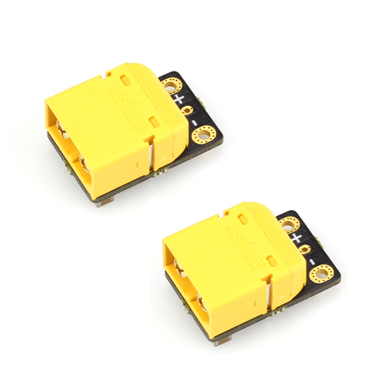 2X Racerstar CS12 180A XT60 2-6S Strömgivare med AMASS plugg 10 cm lång 12 AWG för RC Drone FPV Racing