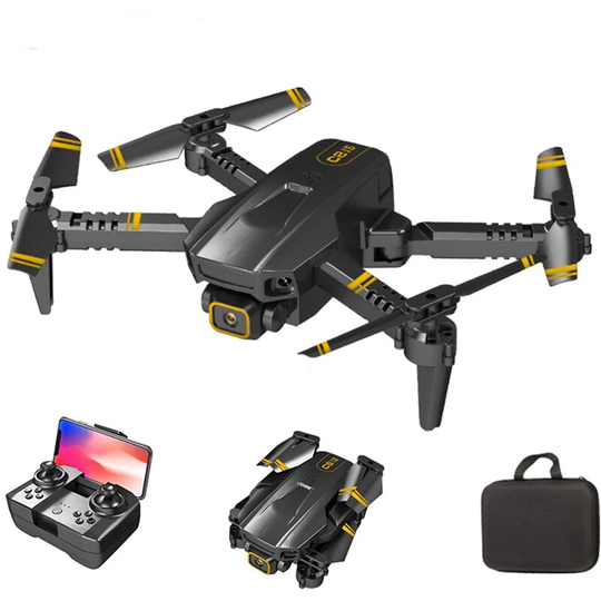 CS12 Mini Drone Med 4K Dual Camera Headless Mode 360 ° Flip Foldable RC Quadcopter Drone RTF