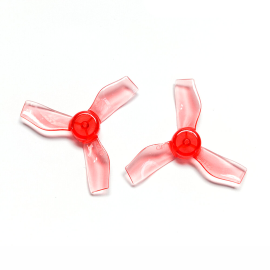 4 par Gemfan 1219 31mm 0,8mm hål 3-blad propeller för 0703-1103 RC Drone FPV Racing borstlös motor