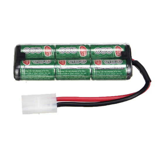 Gens ACE 7.2V 1600mAh NiMH-batteri Tamiya-kontakt för RC Racing Drone
