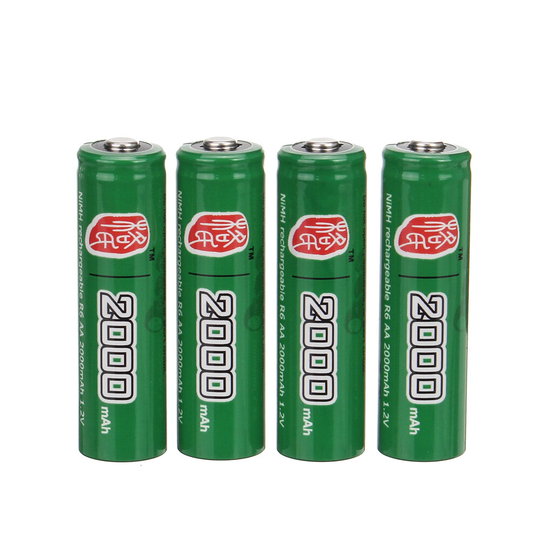 4st Gens ACE 1.2V 2000mAh AA NIMH uppladdningsbart batteri för RC Drone