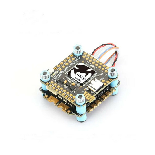 30*30 mm MAMBA MK4 H743 V2 55A/65A 128K Flight Control Stack för FPV Racing RC Drone