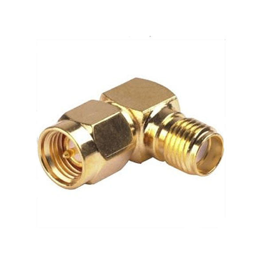 1 PC SMA Male till kvinnlig Adapter Höger Vinkel 90 Degree för RC Drone FPV Racing