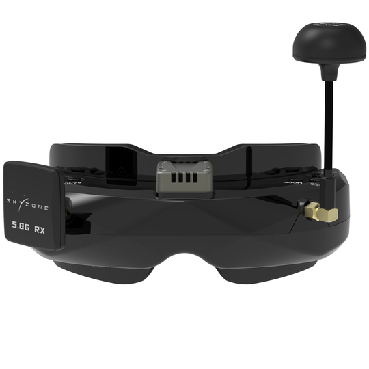 SKYZONE SKY02O FPV-glasögon OLED 5.8Ghz SteadyView Diversity RX Inbyggd HeadTracker DVR HDMI AVIN / OUT för RC Racing Dr