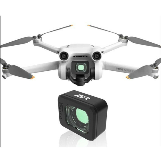 JUNESTAR Kameralins vidvinkel 18 mm förstärkt HD Filter för DJI MINI 3 PRO RC Drone Quadcopter