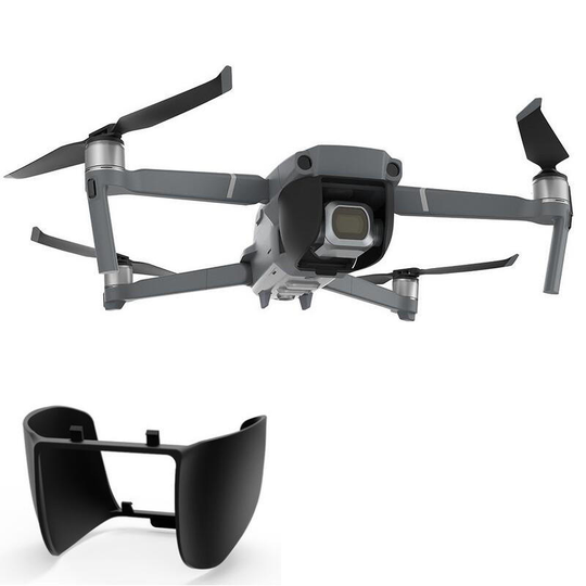 PGYTECH Gimbal Kamera Objektiv Solskydd Solskydd Skugga Anti-reflex Skal för DJI Mavic 2 Pro / Zoom