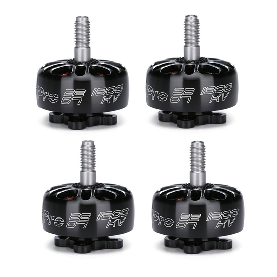 4 ST iFlight XING-E Pro 2207 2207 1800KV 3-6S Borstlös motor för RC Drone FPV Racing
