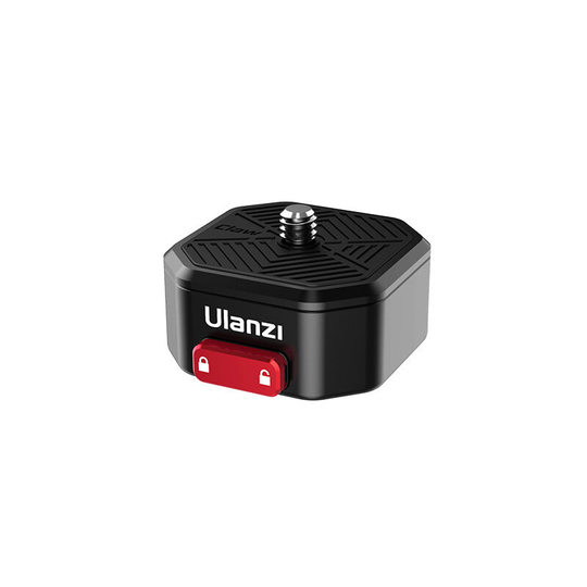 Ulanzi Claw Quick Release Plate Mini QR Plater med 1/4 tums skruv 50 kg lastlager för DSLR-kamera