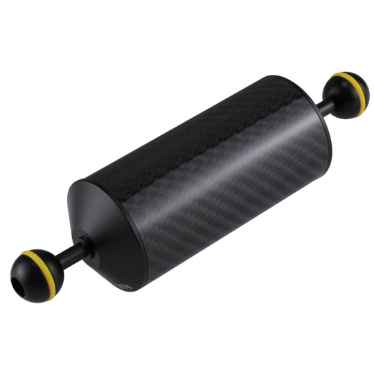 PULUZ PU3027 dubbelkulhuvud 60 mm flytarm för undervattens dykfotografering