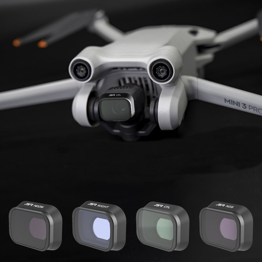 JUNESTAR Kameraobjektiv Filter Combo Set CPL UV STRA NIGHT ND NDPL ND256 ND1000 för DJI MINI 3 PRO RC Drone Quadcopter