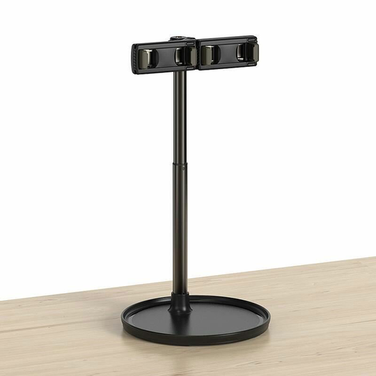 Bakeey Z2 justerbar universal roterar 360 graders infällbar stationär telefon Stand Holder stativ för surfplatta mobilti