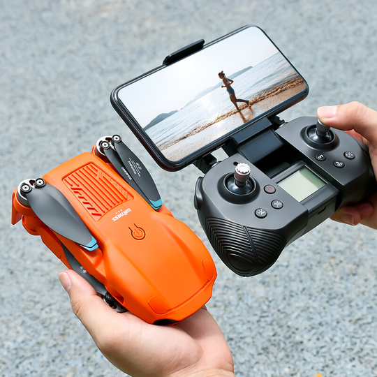 4DRC F12 GPS 5G WiFi 3KM FPV med 6K HD ESC Dual Camera Optical Flow Positioning Borstlös hopfällbar RC Drone Quadcopter