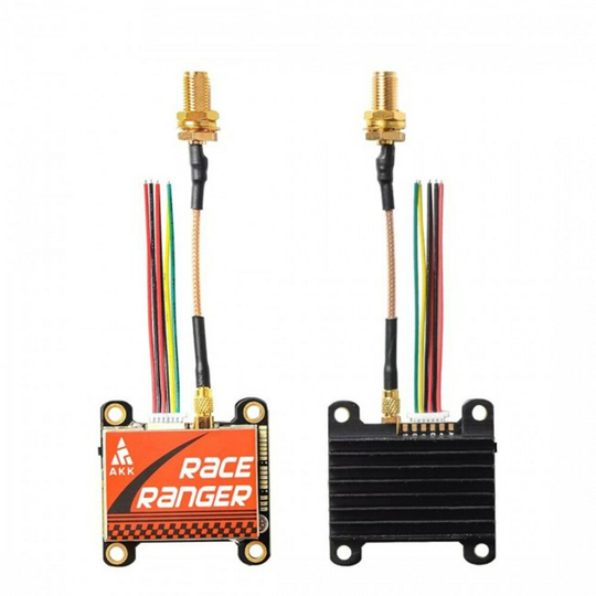 AKK Race Ranger Smart Audio 200 mW / 400 mW / 800 mW / 1600 mW Strömbrytbar FPV-sändare w / SMA Adapter för RC Drone fly