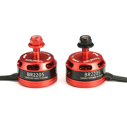 Racerstar Racing Edition 2205 BR2205 2300KV 2-4S Borstlös Motor Röd för 220 250 RC Drone FPV Racing