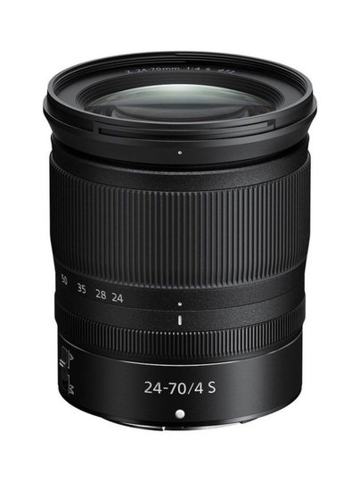 Nikon nikkor z 24-70mm f/4 s -objektiivi